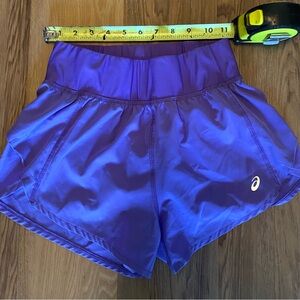 Asics Women's Vibrant Purple Athletic Shorts